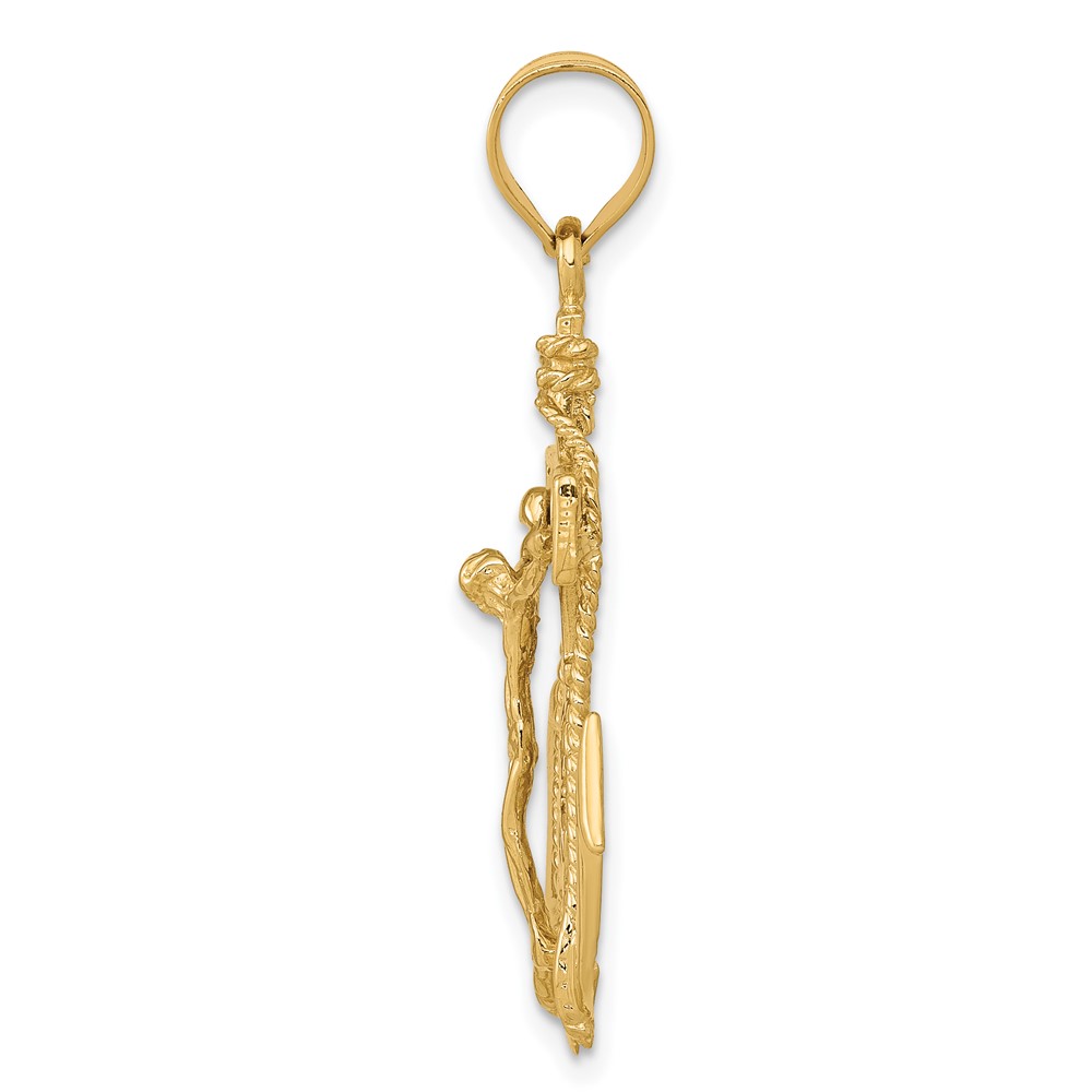 10k Mariners Cross Pendant (10ZC258)