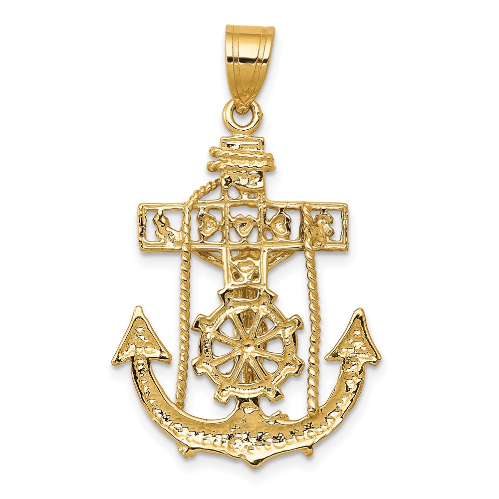 10k Mariners Cross Pendant (10ZC258)