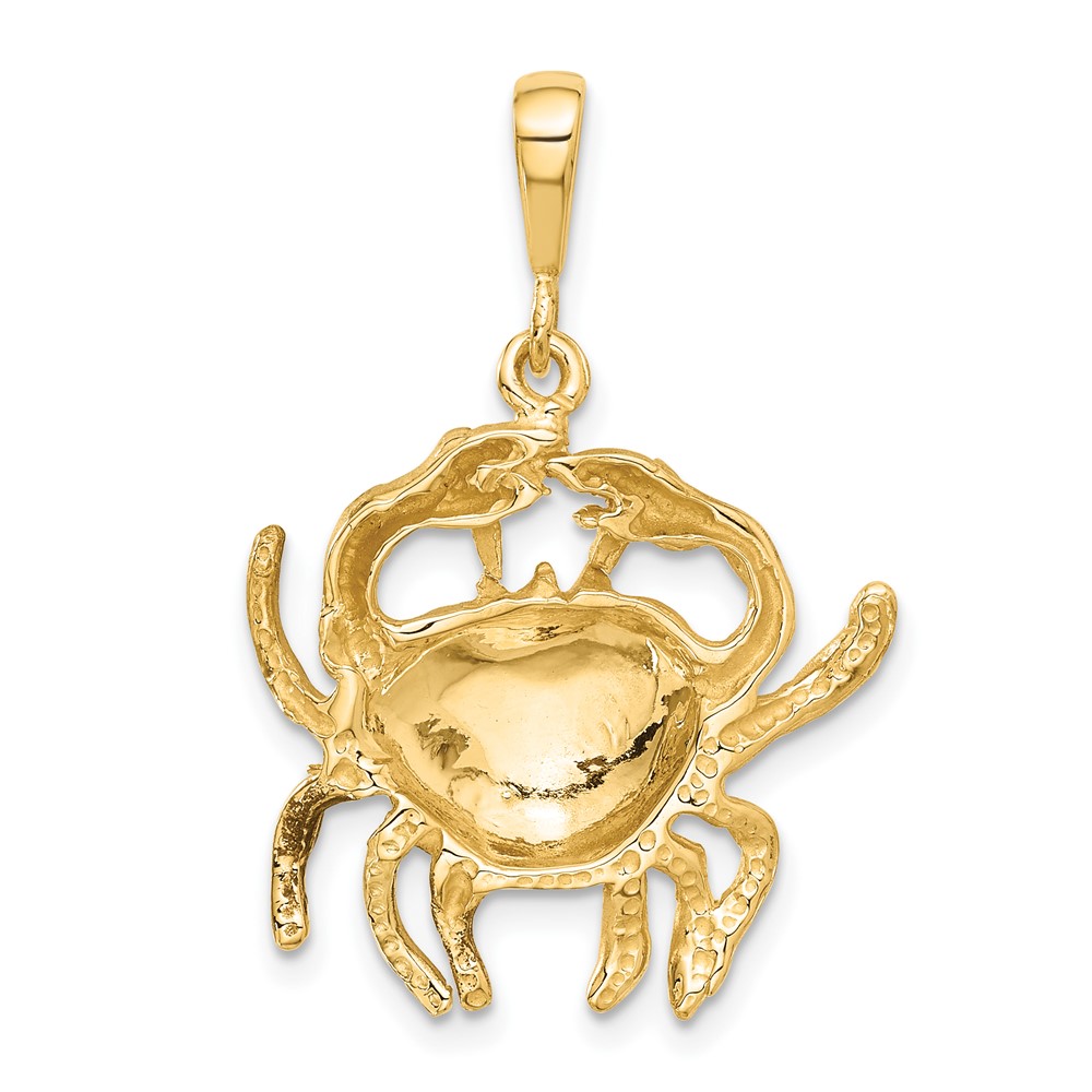 10k Cancer Zodiac Charm (10ZC467)