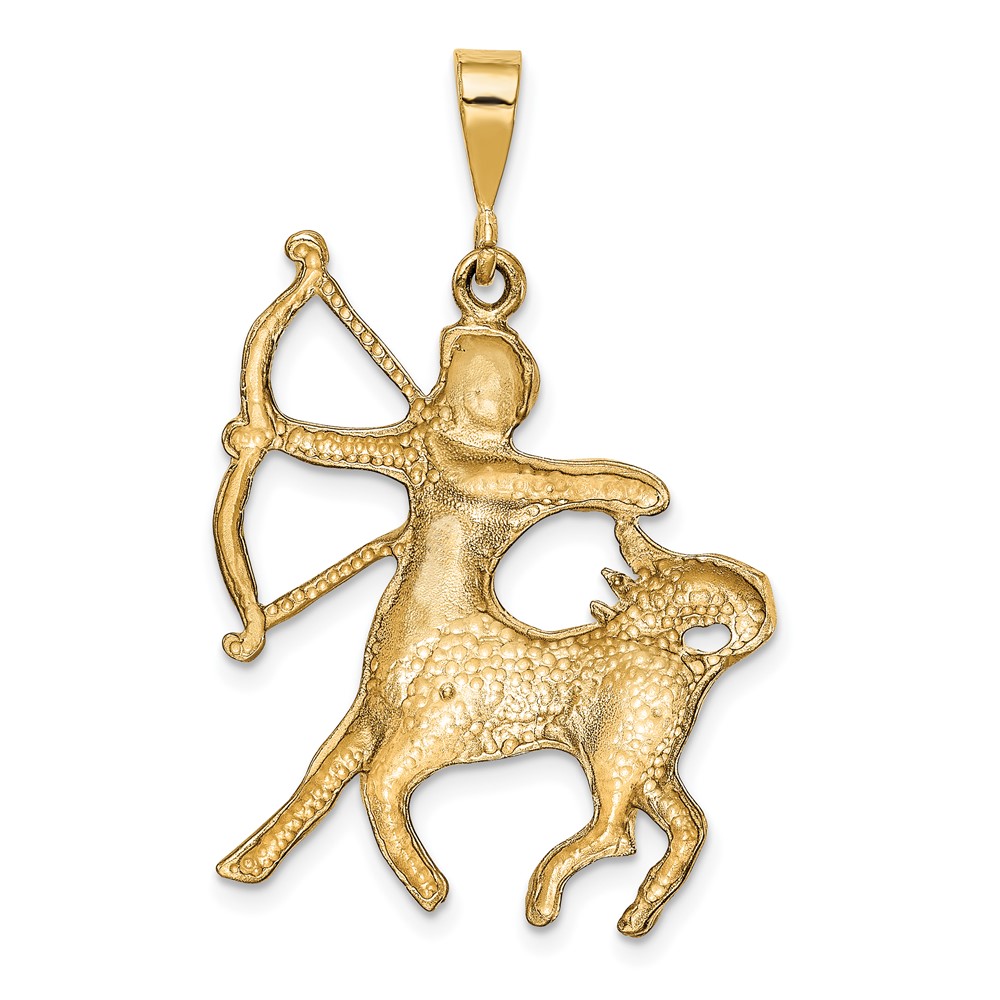 10k Sagittarius Zodiac Charm (10ZC472)