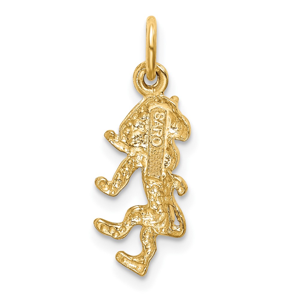 10k Leo Zodiac Charm (10ZC480)