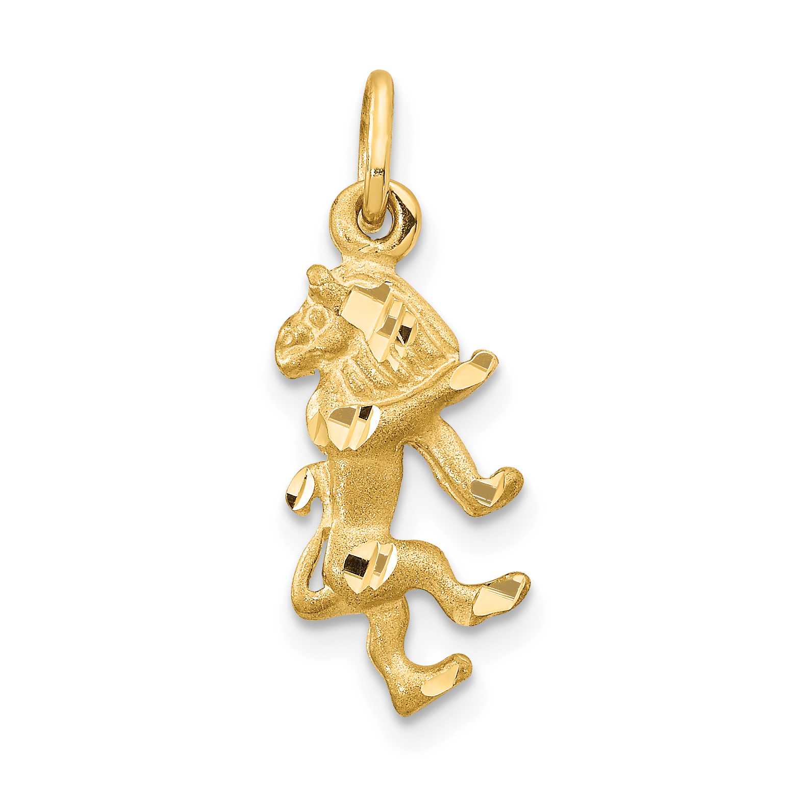 10k Leo Zodiac Charm (10ZC480)