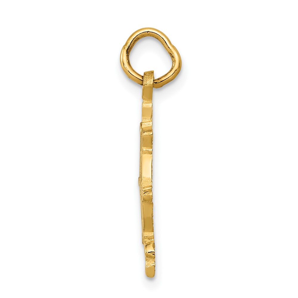 10k Ships Wheel Charm (10ZC488)