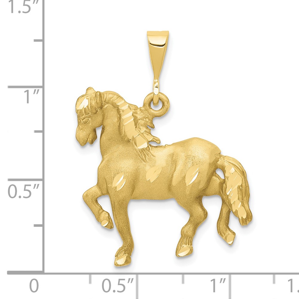 10k Horse Pendant (10ZC557)
