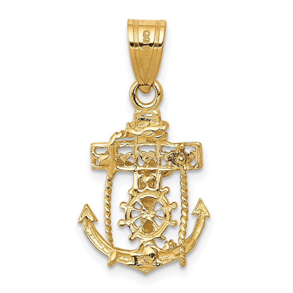 10k Mariners Cross Pendant (10ZC809)