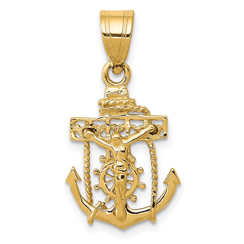 10k Mariners Cross Pendant (10ZC809)