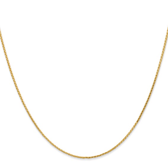 Leslie's 14K 1.0mm D/C Wheat Chain