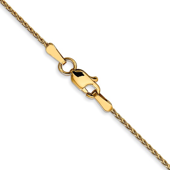 Leslie's 14K 1.0mm D/C Wheat Chain