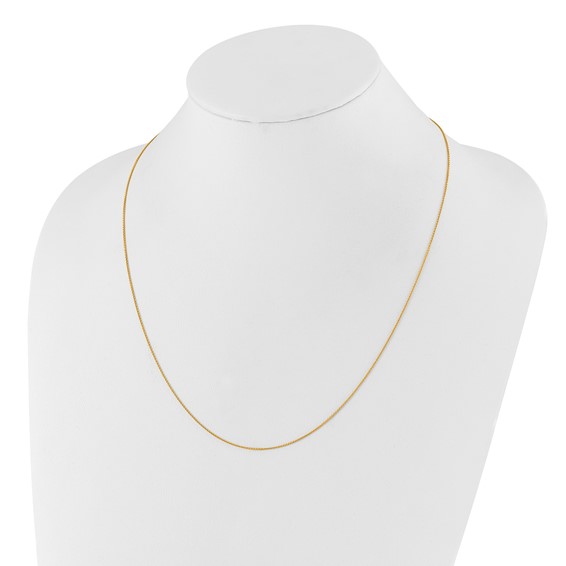 Leslie's Gold Round Cable Adjustable Chain