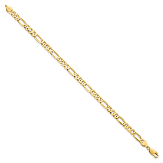 Leslie's 14K 5.50mm Flat Figaro Chain
