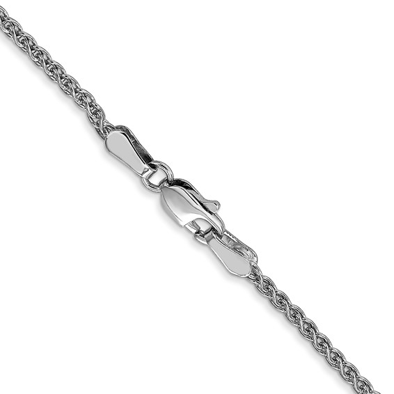 Leslie's 14K White Gold 1.65mm Spiga Chain