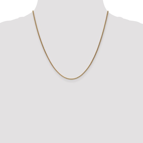 Leslie's 14K 1.65mm Spiga Chain