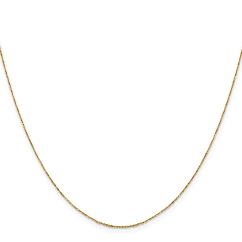 14K .85 mm D/C Cable Chain