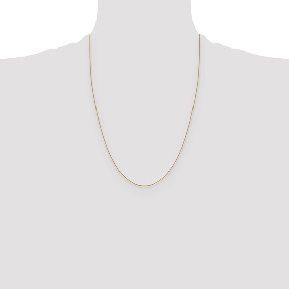 Leslie's 14K .85 mm D/C Cable Chain