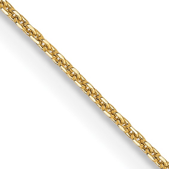 Leslie's 14K .85 mm D/C Cable Chain