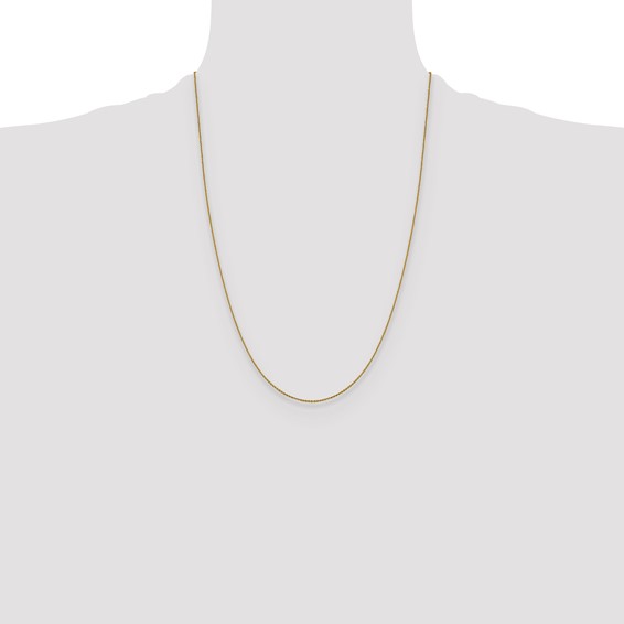 Leslie's 14K 1.0 mm D/C Cable Chain