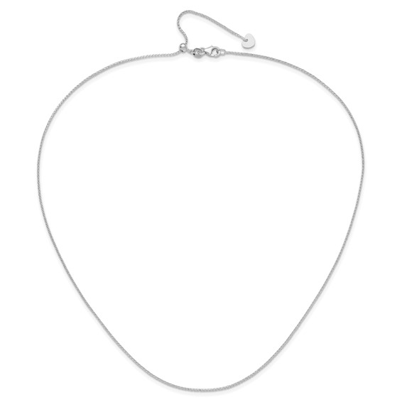 Leslie's 14K Diamond-Cut Open Franco Adjustable Chain