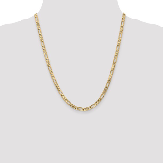 Leslie's 14K 5mm Flat Figaro Chain
