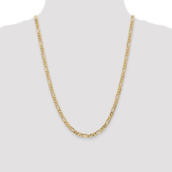 Leslie's 14K 5mm Flat Figaro Chain