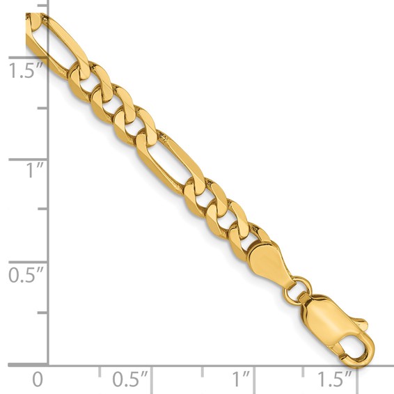 Leslie's 14K 5mm Flat Figaro Chain