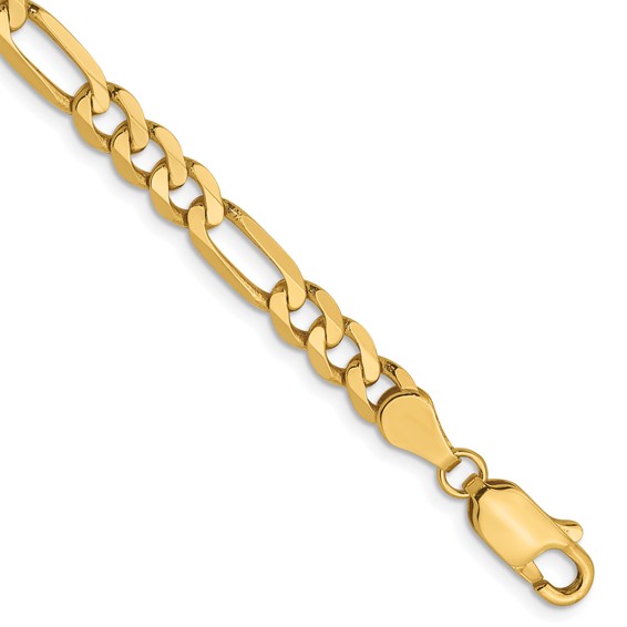 Leslie's 14K 5mm Flat Figaro Chain