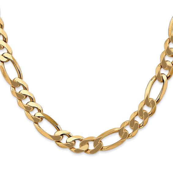 Leslie's 14K 8.75mm Flat Figaro Chain