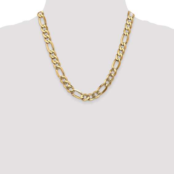 Leslie's 14K 10mm Flat Figaro Chain