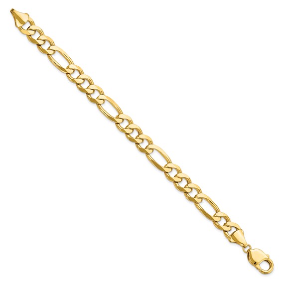 Leslie's 14K 10mm Flat Figaro Chain