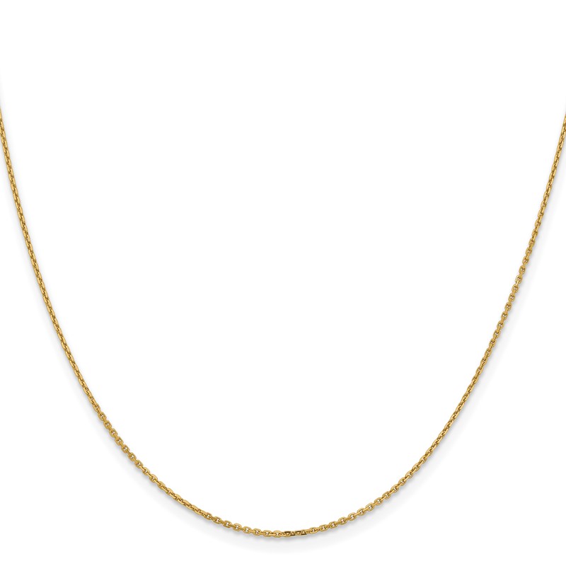 14K 1.05mm D/C Cable Chain