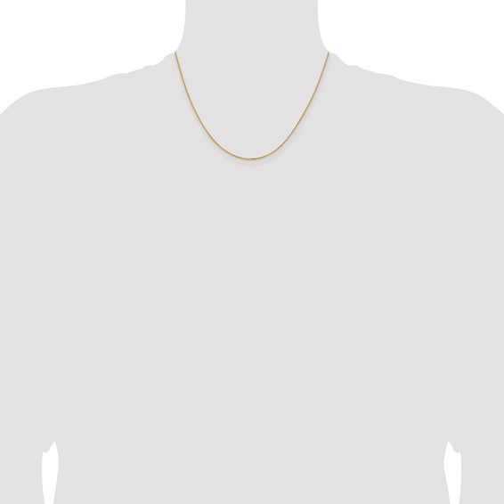 Leslie's 14K 1.05mm D/C Cable Chain