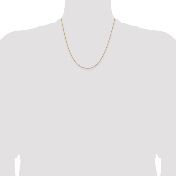 Leslie's 14K 1.05mm D/C Cable Chain