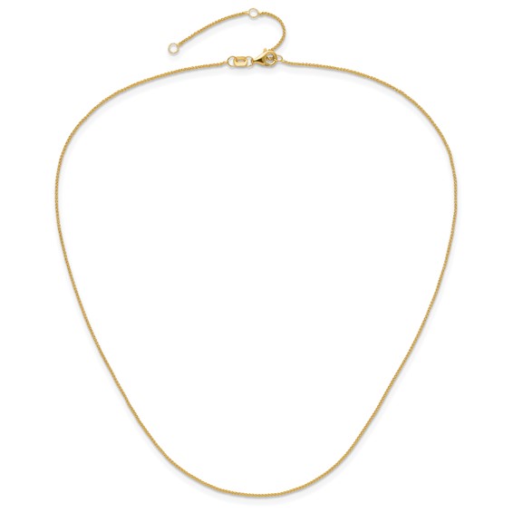 Leslie's Gold Spiga Adjustable Chain