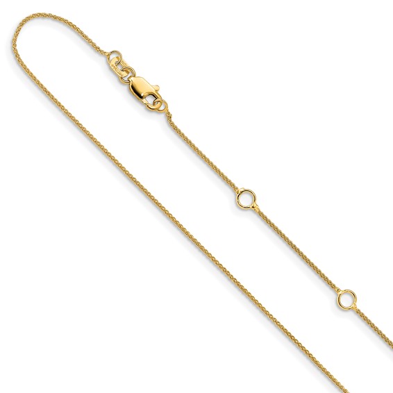 Leslie's Gold Spiga Adjustable Chain