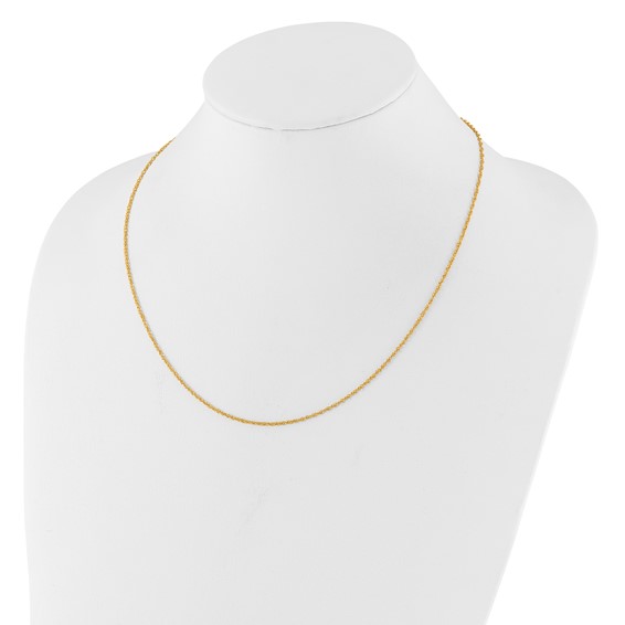 Leslie's (10K & 14K) Loose Rope Adjustable Chain