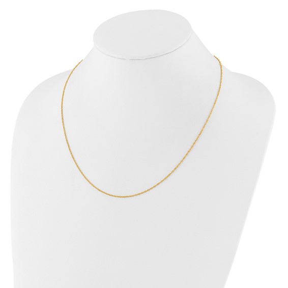 Leslie's (10K & 14K) Singapore Adjustable Chain