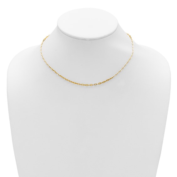 Leslie's (10K & 14K) Franco Adjustable Chain