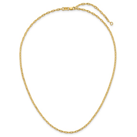 Leslie's (10K & 14K) Franco Adjustable Chain
