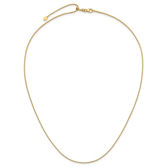 Leslie's 14K Franco Adjustable Chain