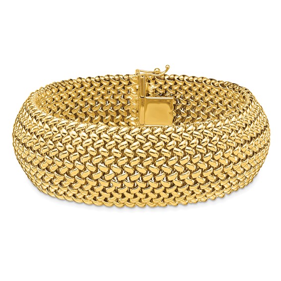 HERCO Gold Mesh Bracelets