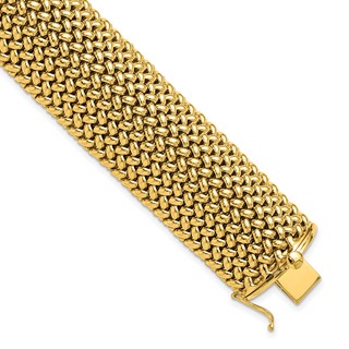 HERCO Gold Mesh Bracelets