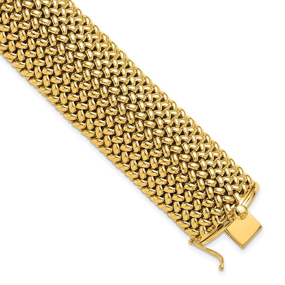 HERCO Gold Mesh Bracelets