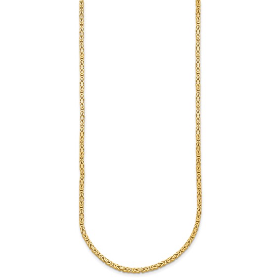 HERCO Gold Byzantine Link Necklaces