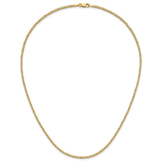 HERCO Gold Byzantine Link Necklaces
