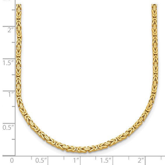 HERCO Gold Byzantine Link Necklaces
