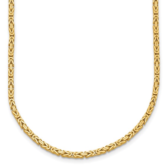HERCO Gold Byzantine Link Necklaces