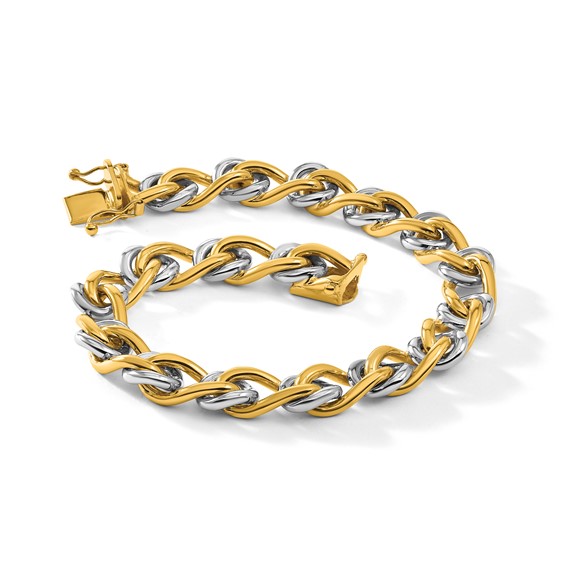 HERCO Gold 8.3mm Curb Link Bracelets