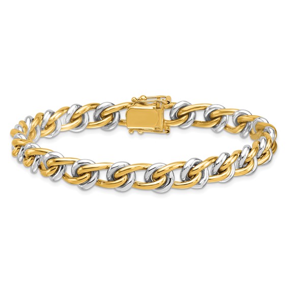 HERCO Gold 8.3mm Curb Link Bracelets