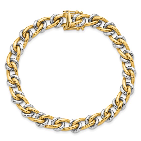 HERCO Gold 8.3mm Curb Link Bracelets