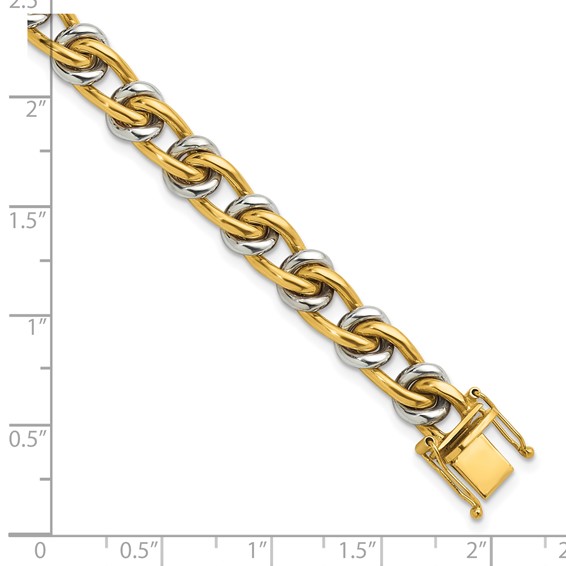 HERCO Gold 8.3mm Curb Link Bracelets