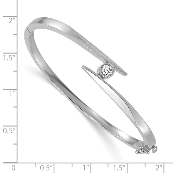 HERCO Gold Diamond Hinged Bangles